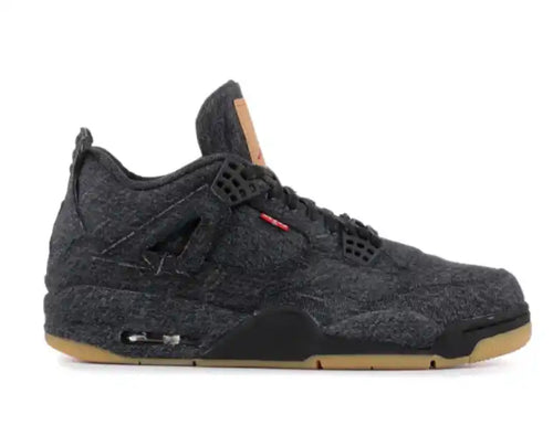 Air Jordan 4 Retro x Levi's – Black Denim (Collaboration Officielle)