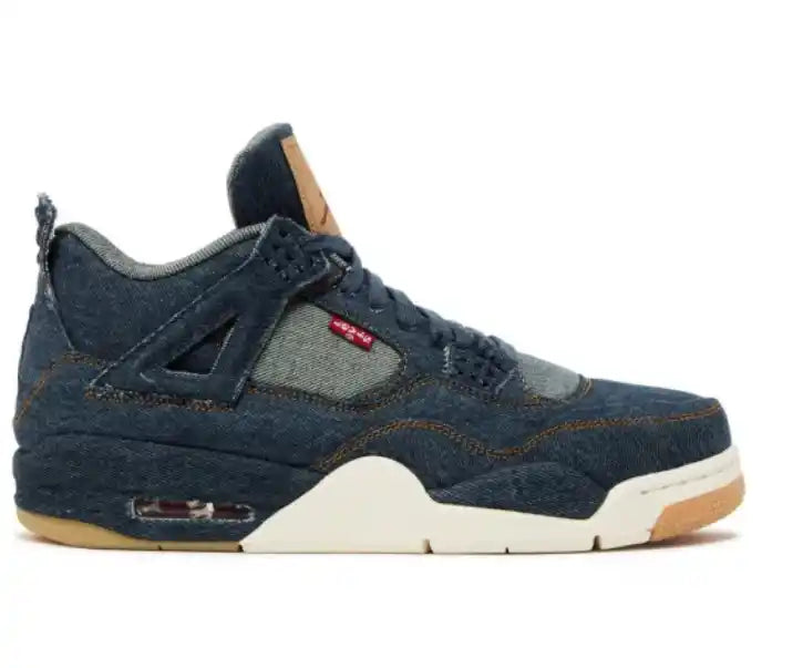 Air Jordan 4 Retro x Levi's – Blue Denim (Collaboration Officielle)