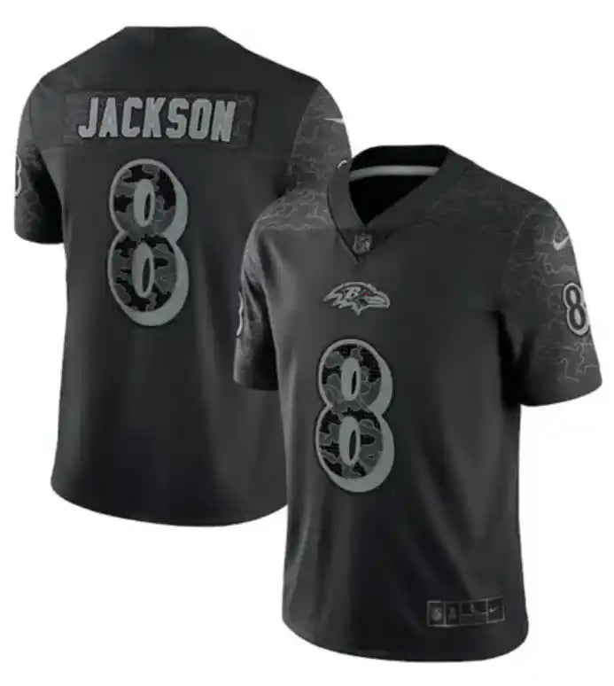 Baltimore Ravens #8 Lamar Jackson — Maillot Limited&nbsp;