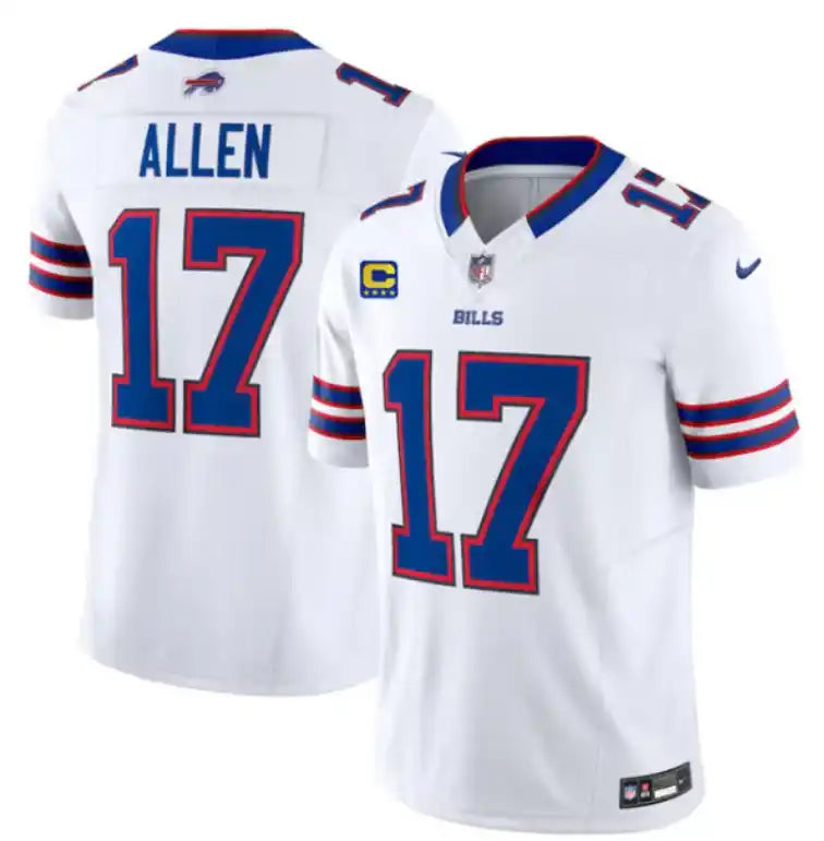 Buffalo Bills #17 Josh Allen — Maillot 2023 Blanc