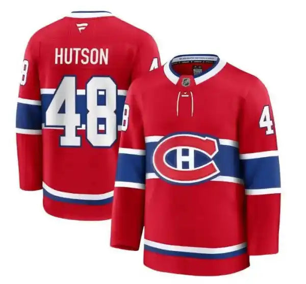 Chandail Lane Hutson Canadiens de Montréal | All Stitched