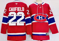 Cole Caufield Canadiens Red Jersey All Stitched