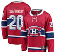 Custom Juraj Slafkovsky Canadiens Red Jersey - All Stitched