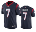 Men's Houston Texans #7 C.J. Stroud Navy Vapor Untouchable Stitched Football Jersey
