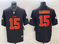 Men's Kansas City Chiefs #15 Patrick Mahomes Black Vapor Untouchable Limited Football Stitched Jersey
