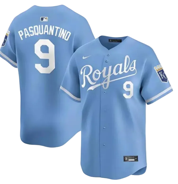 Men's Kansas City Royals #9 Vinnie Pasquantino