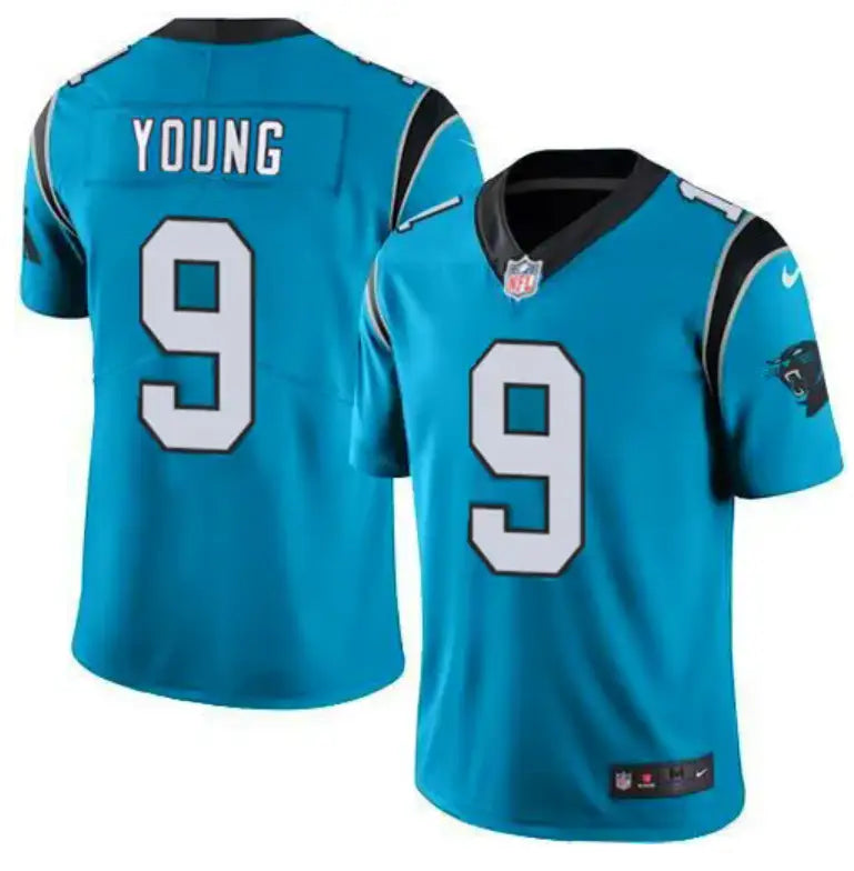 Men's Nike Carolina Panthers #9 Bryce Young Teal Vapor Untouchable Limited Stitched NFL Jersey