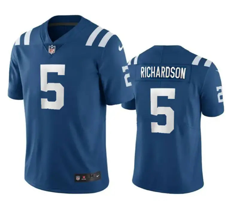 Men's Nike Indianapolis Colts #5 Anthony Richardson Blue Vapor Untouchable Limited Stitched NFL Jersey