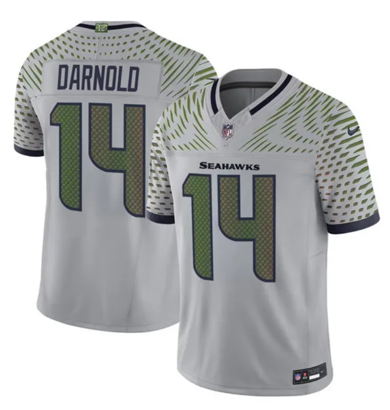 NFL Sam Darnold #14 Seattle Seahawks – Nike Vapor Untouchable 2025 Rivalries Edition (Stitched)