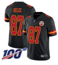 NFL Travis Kelce Jersey – Nike Chiefs #87 Rush 100th Season (Large)