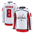 NHL Alexander Ovechkin #8 Washington Capitals – Customized White Jersey (Stitched)
