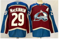 NHL Nathan MacKinnon #29 Colorado Avalanche – Custom Maroon Jersey (Stitched)