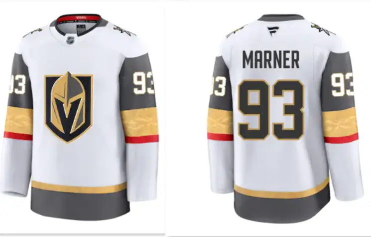 Vegas Golden Knights #93 Mitchell Marner White 2024-25 Home Stitched Hockey Jersey